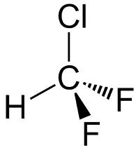 Дифторхлорметан (также Фреон R-22, Хладагент R-22, Хладон-22)